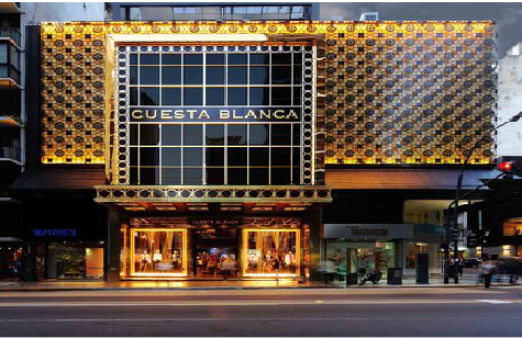 西林门头设计与商业空间的纽带。