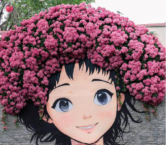 西林墙体彩绘-网红墙打卡