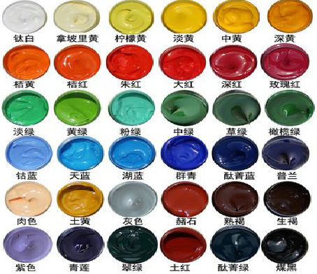 西林墙绘颜色的选择有讲究。