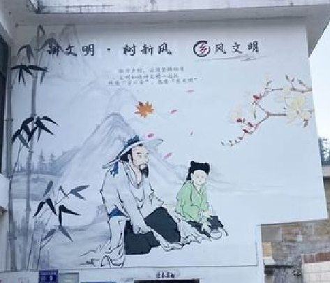 西林分享几个墙绘保养知识。