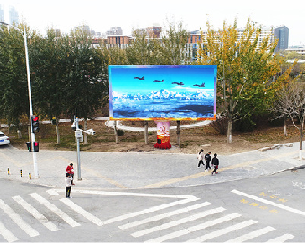 西林户外大屏广告投放要点。