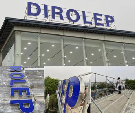 西林楼顶发光字安装的注意事项。